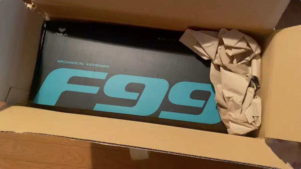 F99キーボード開封