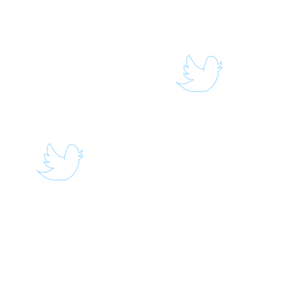 飛んでいくTwitterの青い鳥