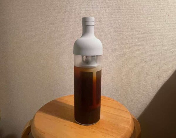アイスコーヒーの出来上がり
