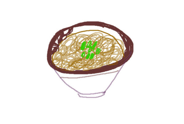 蕎麦のイラスト